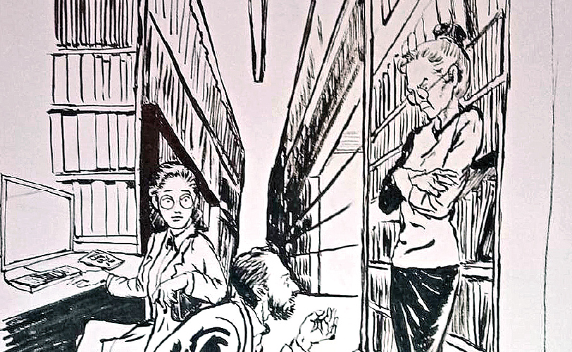 Dibujo lógico de figura humana